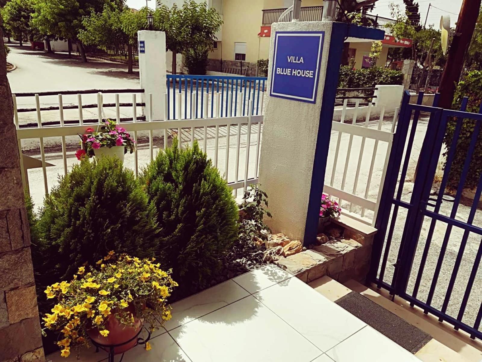 Villa Blue House Nea Kallikrateia Exteriér fotografie
