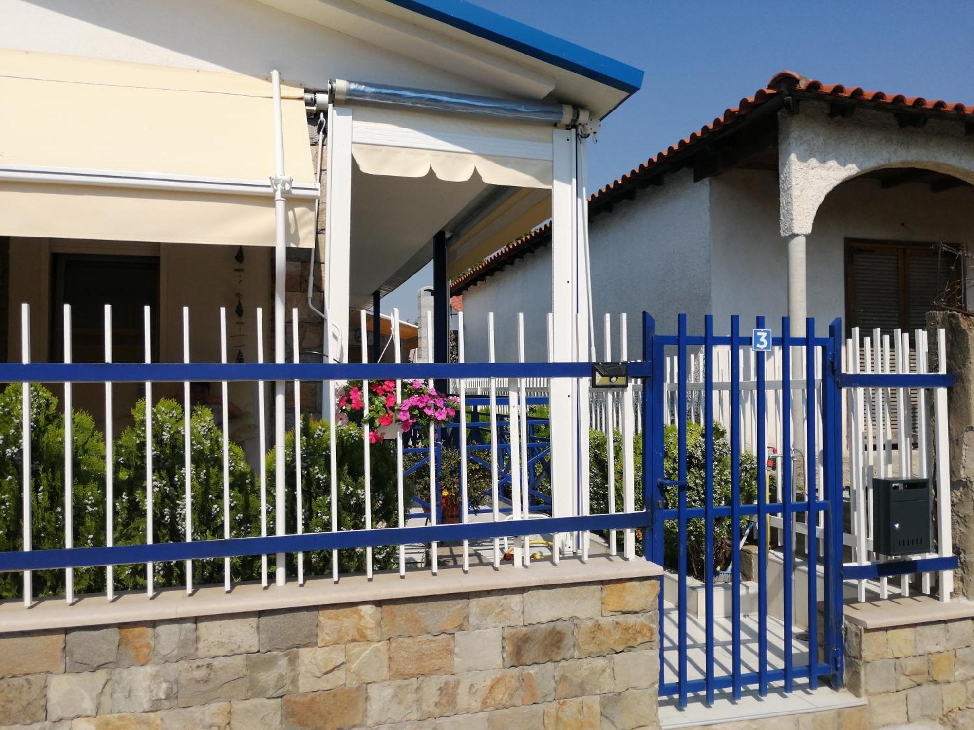Villa Blue House Nea Kallikrateia Pokoj fotografie