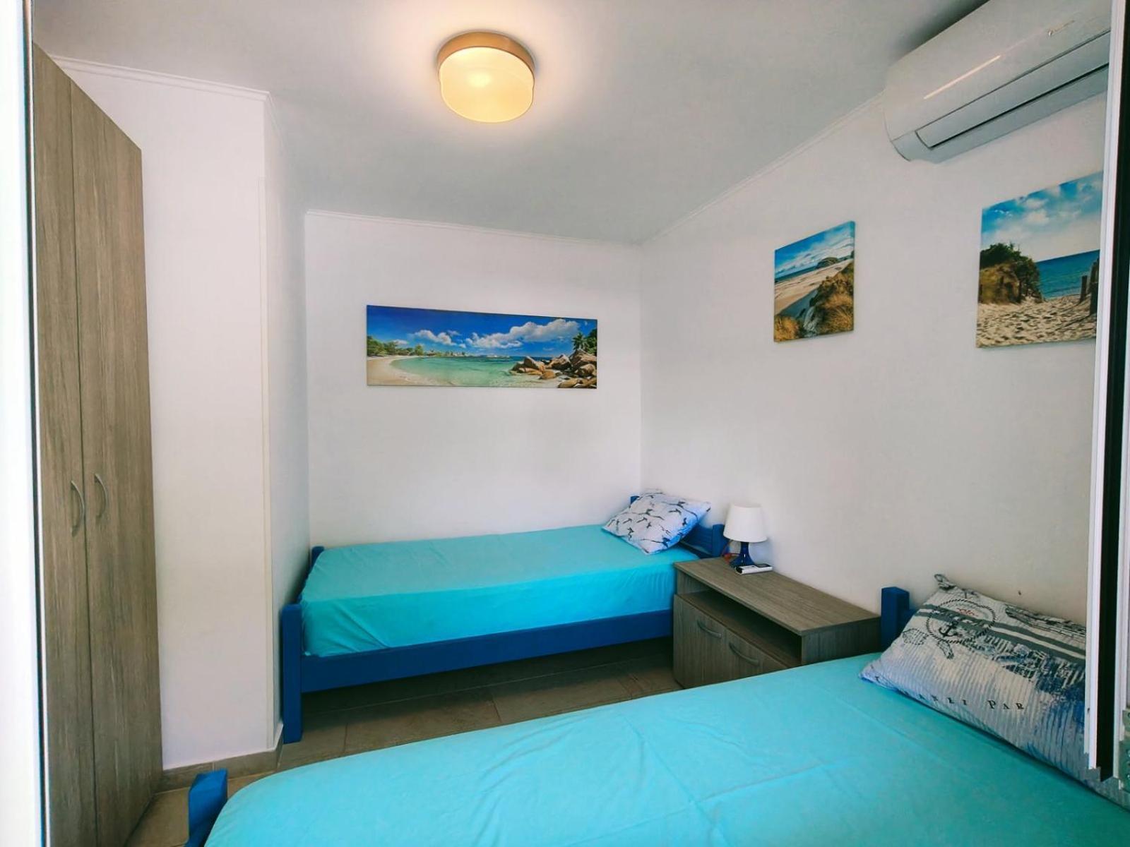 Villa Blue House Nea Kallikrateia Exteriér fotografie